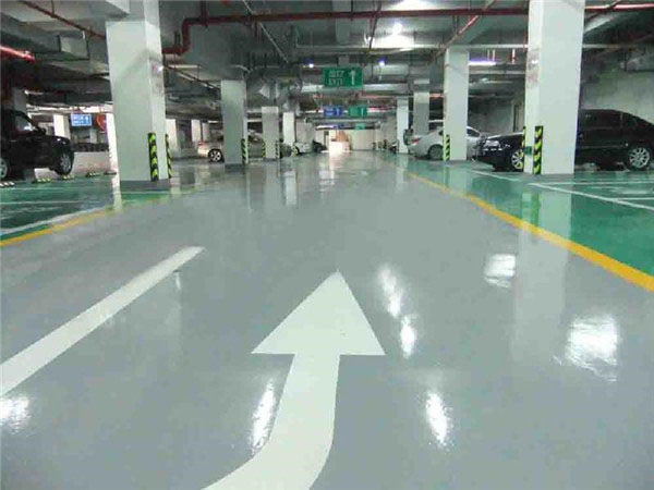 金剛砂耐磨地面實景